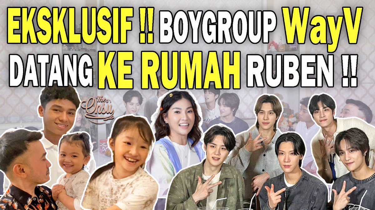 Boygroup WayV is coming!‼ Ruben's House Full of Oppa‼ | THE ONSU FAMILY

youtu.be/FNTZmBa7S_8

#TheOnsuFamily 
#WayV #WeiShenV #威神V