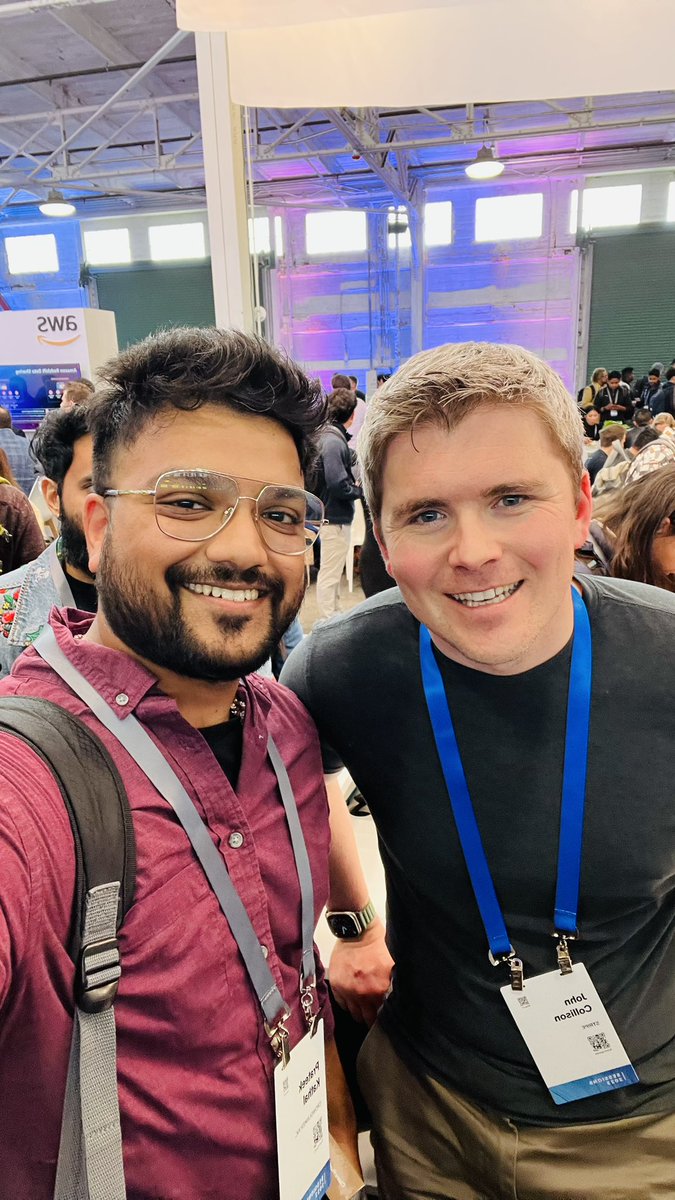 #StripeSessions 2023 was great!

Thanks <a href="/patrickc/">Patrick Collison</a> &amp; <a href="/collision/">John Collison</a> for meeting me and hearing about partnering with <a href="/crowdlinker/">Crowdlinker</a> and my initiative to help find lost pets faster <a href="/sybf_app/">saveyourbestfriend</a>!

Travelling all the way from #Toronto to #SanFran was definitely worth it 😎!