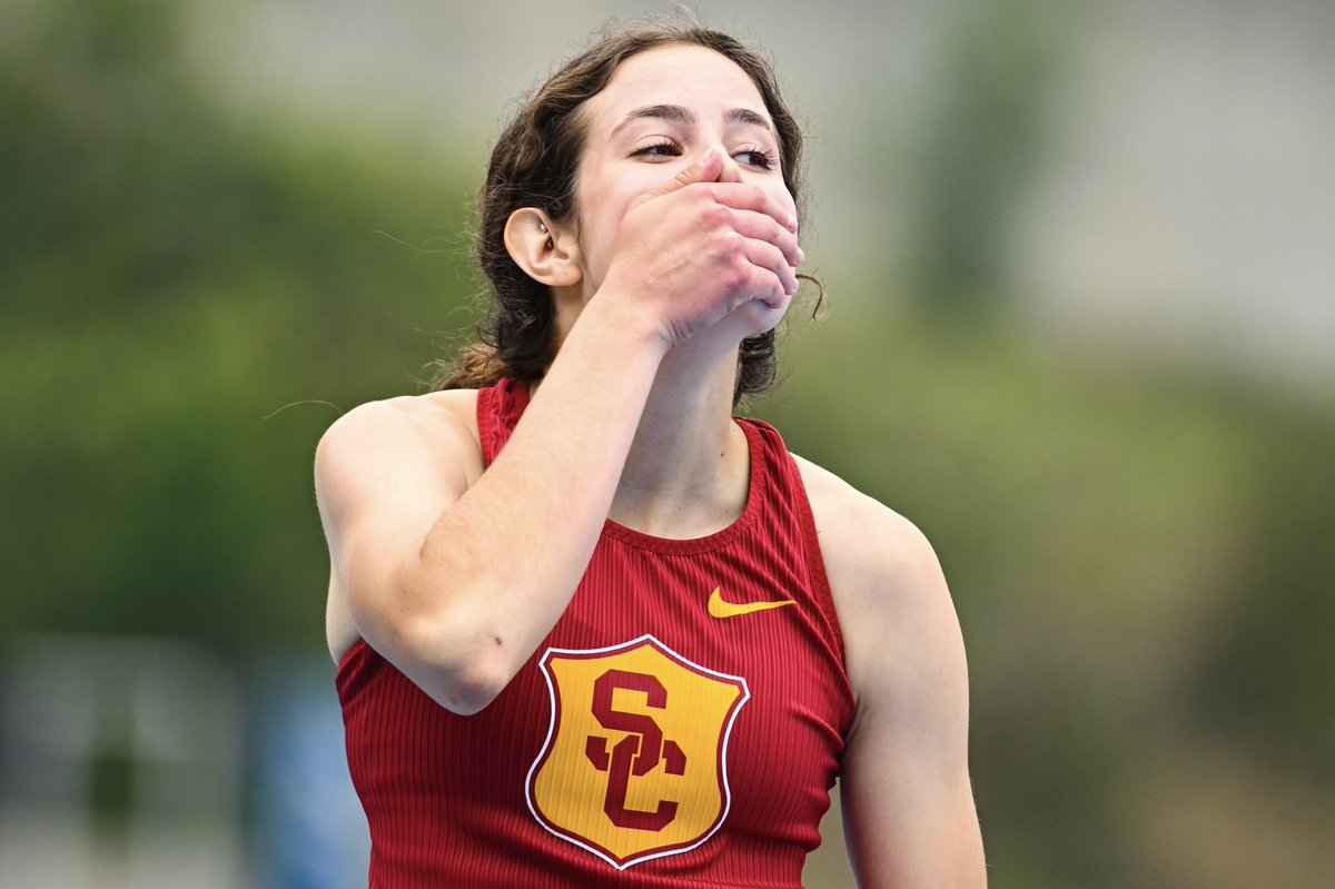 USC Track & Field / XC on Twitter "That big PR feeling! 🥰"