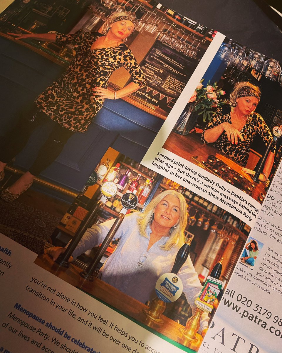 No. You’re eyes don’t deceive you @DollySlatemen only went and got in the @WILifemagazine Gwan the girls!