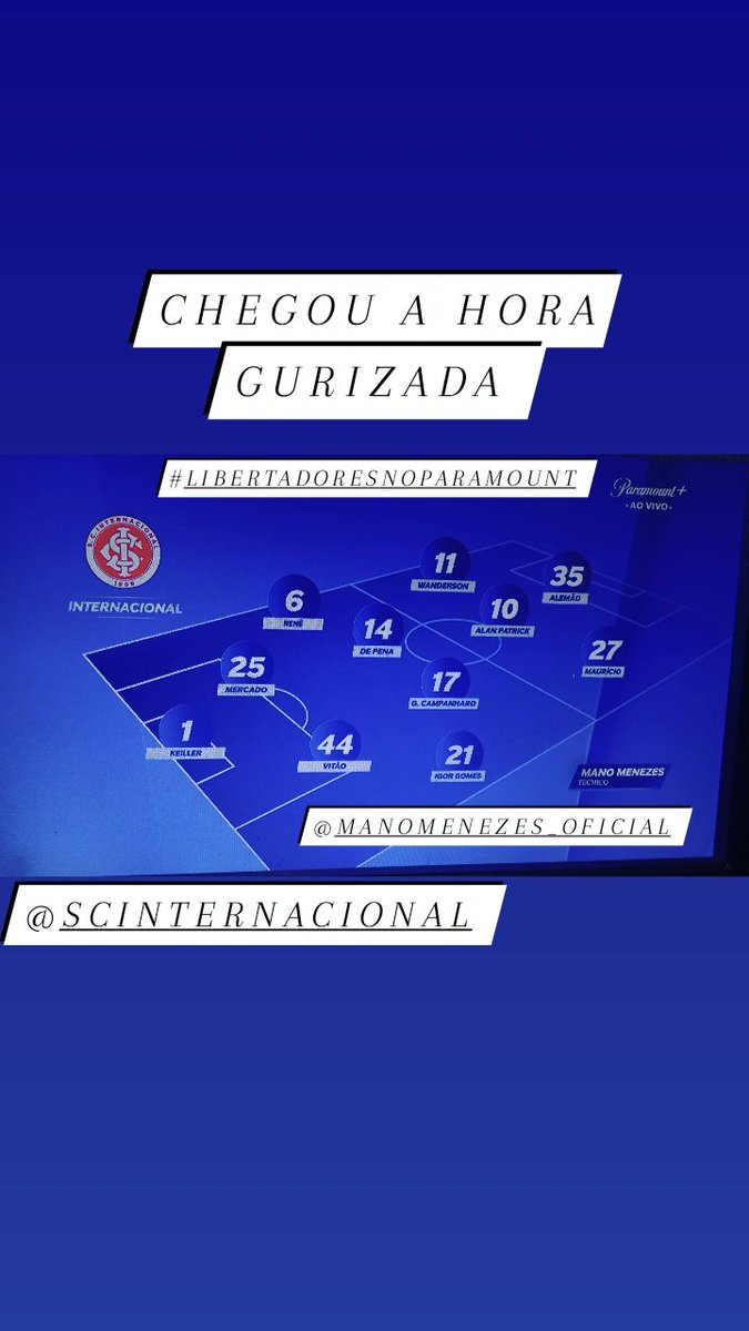 ReiCosplayer's tweet photo. Vamo vamos @SCInternacional 
4x0 show de Alemão!
#LibertadoresNoParamount #Libertadores https://t.co/qQnKogPuTj
