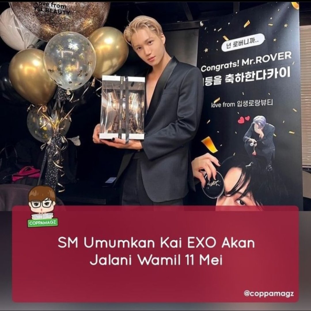 Kaii 😔 thanks for all ur advice and words yesterday ga sia² diusir satpam jd ga sedih² bgt gonna miss u so much we will wait for u 😔💝