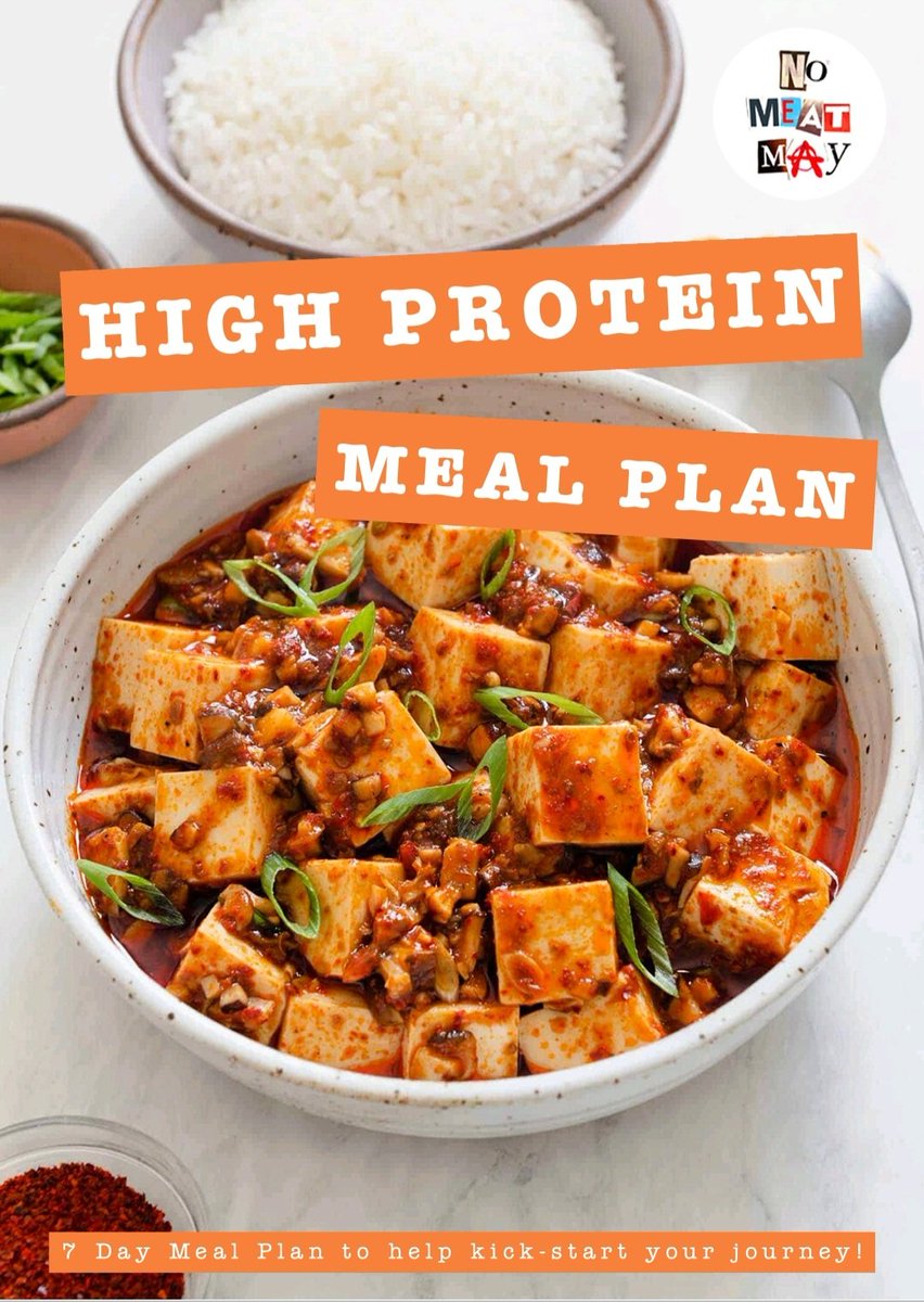 New protein-rich recipe guide dropped today 🏋‍♂️🦧 Epic recipes in here to build into your No Meat May! 🥳 #NoMeatMay #PlantProtein #plantbasedrecipes #veganfood #veganrecipes #eatmoreplants Download here > nomeatmay.org/getasset/15SSME