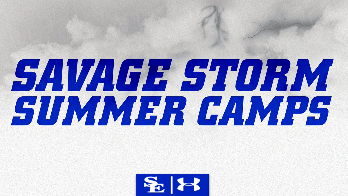 Southeastern Athletics (@gosoutheastern) on Twitter photo π¨CAMP SEASONπ¨
π at the links β¬οΈ for info on all the camps happening this summer!
<a href="/SavageStormFB/">Savage Storm Football</a>: savagestormfootballcamps.com
<a href="/SavageStormBSB/">Savage Storm Baseball</a>: southeasternbaseballcamps.com
<a href="/SavageStormVB/">Savage Storm Volleyball</a>: southeasternstormvolleyball.com
<a href="/SavageStormWBB/">Savage Storm WBB</a>/<a href="/SavageStormMBB/">Savage Storm MBB</a>: sebasketballcamps.com
#StormChaSE π¨CAMP SEASONπ¨
π at the links β¬οΈ for info on all the camps happening this summer!
<a href="/SavageStormFB/">Savage Storm Football</a>: savagestormfootballcamps.com
<a href="/SavageStormBSB/">Savage Storm Baseball</a>: southeasternbaseballcamps.com
<a href="/SavageStormVB/">Savage Storm Volleyball</a>: southeasternstormvolleyball.com
<a href="/SavageStormWBB/">Savage Storm WBB</a>/<a href="/SavageStormMBB/">Savage Storm MBB</a>: sebasketballcamps.com
#StormChaSE
