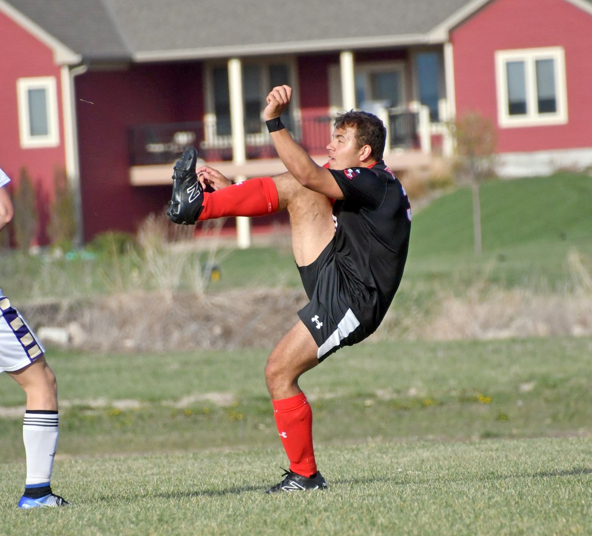 SportsANR's tweet photo. Our Runza AOTW is a double combo with the goal-scoring efforts of Madisyn Willis (@madisynnwilliss) and Carlos Collazo (@c0llaz0) in wins over Holdrege last week. Bonus frings to anyone who can hold Carlos' pose. Congrats, guys! #nebpreps https://t.co/PHjDgnHnX9