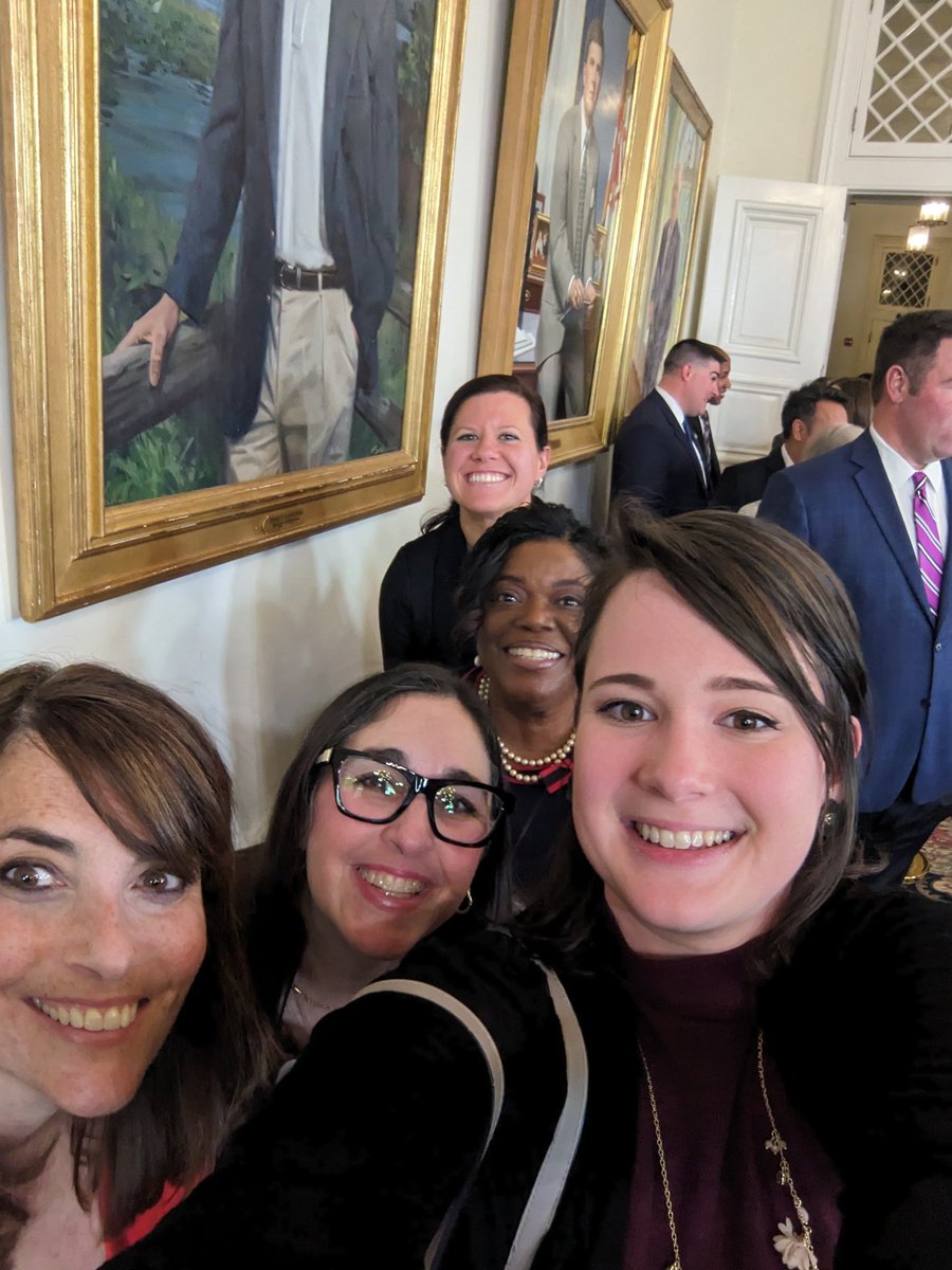 GlebekahRick's tweet photo. What an honor to attend @GovWesMoore's signing of @KomenAdvocacy's bill SB184/HB376 to eliminate diagnostic&amp;supplemental imaging costs for breast cancer patients in Maryland! 😍 @AngelicaKatz https://t.co/qTgVmMV6Jt