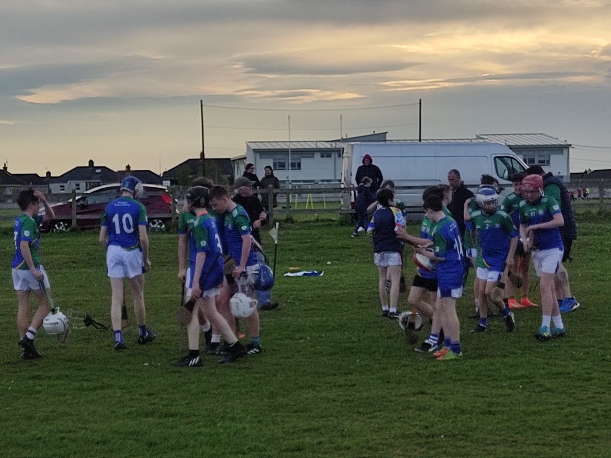 BrianDillonsGAA's tweet photo. Another great win for our U14 hurlers against a good Fr O Neills side. Lads went in trailing at half time by 2 points against the wind but they came out and put in a great effort in the second half and came away with the win by 3 points. Thanks to Fr O Neills for a good game. https://t.co/9dDN1krtbb