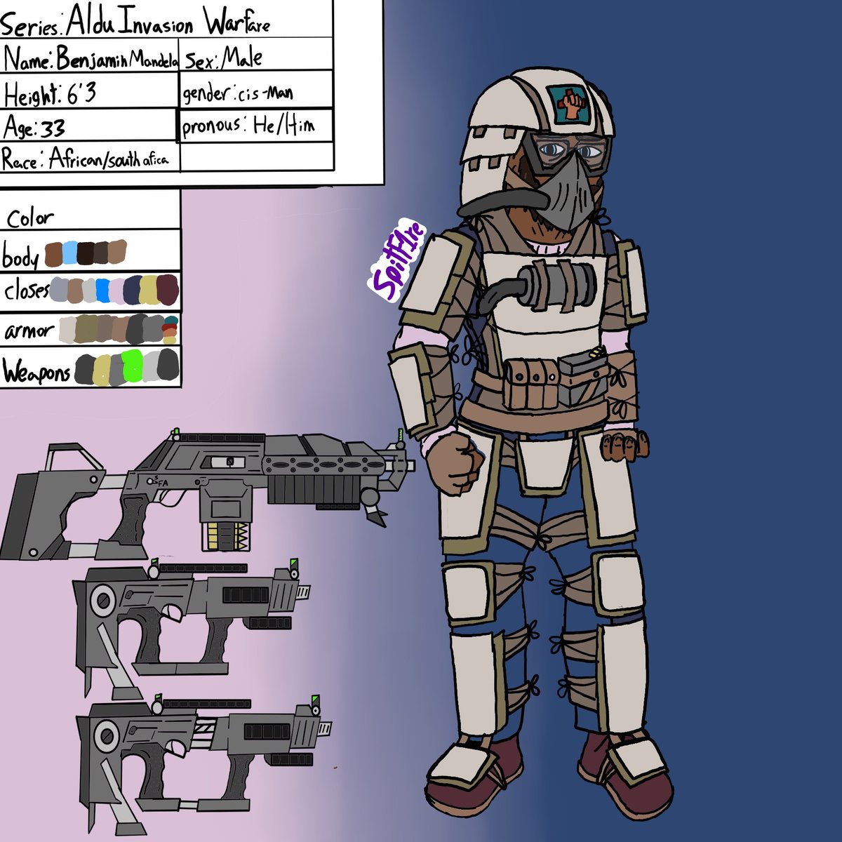 SpitF1reYT's tweet photo. More and more new oc for my series Aldu Invasional Warfare :D
#art #artist #digitalart #oc #Aldu #AlduInvasionWarfare #Charter #OC https://t.co/DLTLYTkxEI