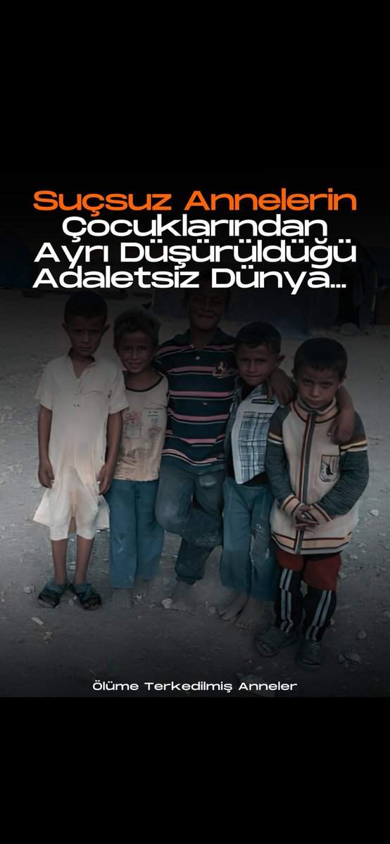 Adaletsiz bir dünyada suçsuz annelerin acısı,
Çocuklarından ayrı düşen, yalnız kalan yüreklerin çaresizliği.

Ölüme Terkedilmiş Anneler