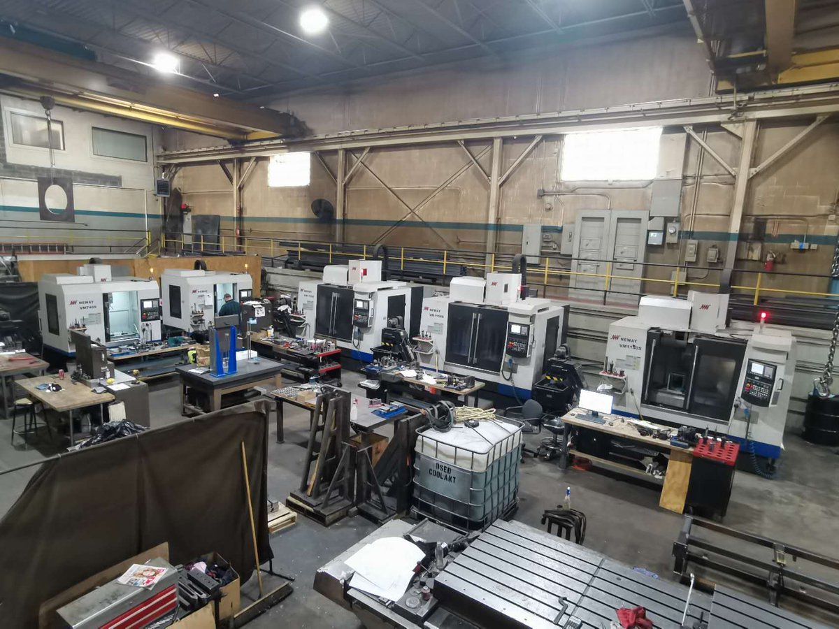 High Productivity VMC and DCMC from Neway CNC.
Working in Detroit,Michigan,USA.
The owner want to buy one more Neway DCMC PM2060HC.
And 3 sets VMC, Neway VM1150S.
#cncmachines #manufacturing #ams #acemicromatic