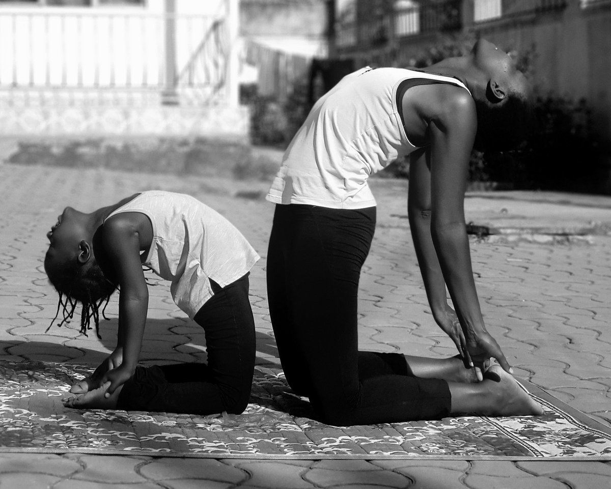 adah_atukunda's tweet image. Shaping our bodies one yoga pose at a time.
Healthy bodies | Strong minds

#yoga #camelpose #fitfam #fitgirls #fitmom 
#momlife #activelifestyle
#activewithadah