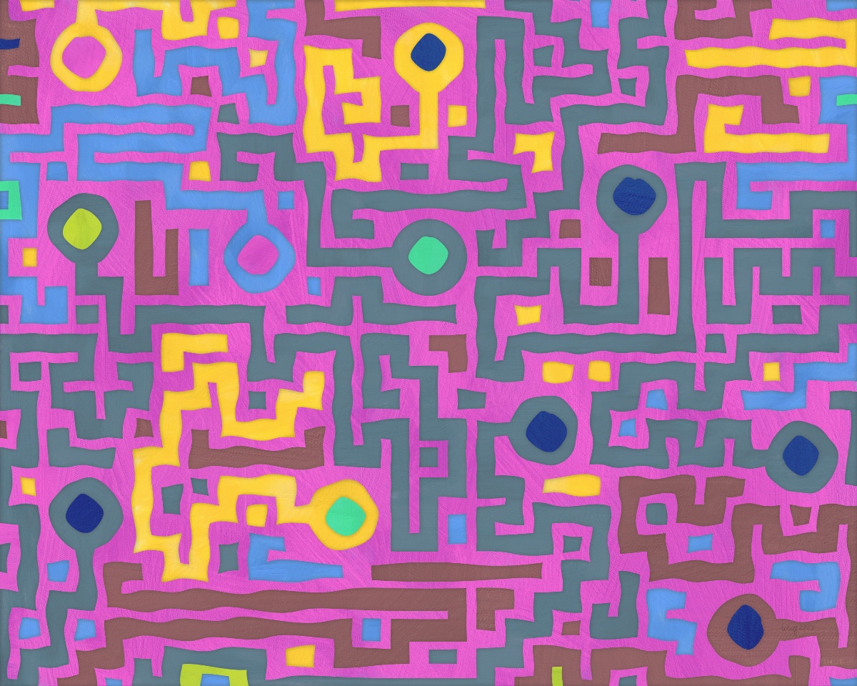 digconart's tweet image. Every morning I have no idea what I will make, so I am &quot;Amazed&quot; 30x24 that I come up with something new. #art #abstractart #artist #contemporaryart #generativeart #artistontwitter #digitalart #artoftheday