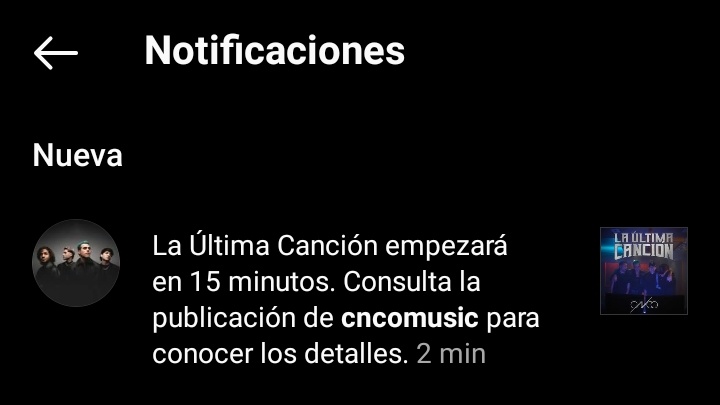Yunieth65551848's tweet photo. Esas notificaciones duelen #LaUltimaCancion #CNCOenNicaragua https://t.co/9ICs2wNiZi