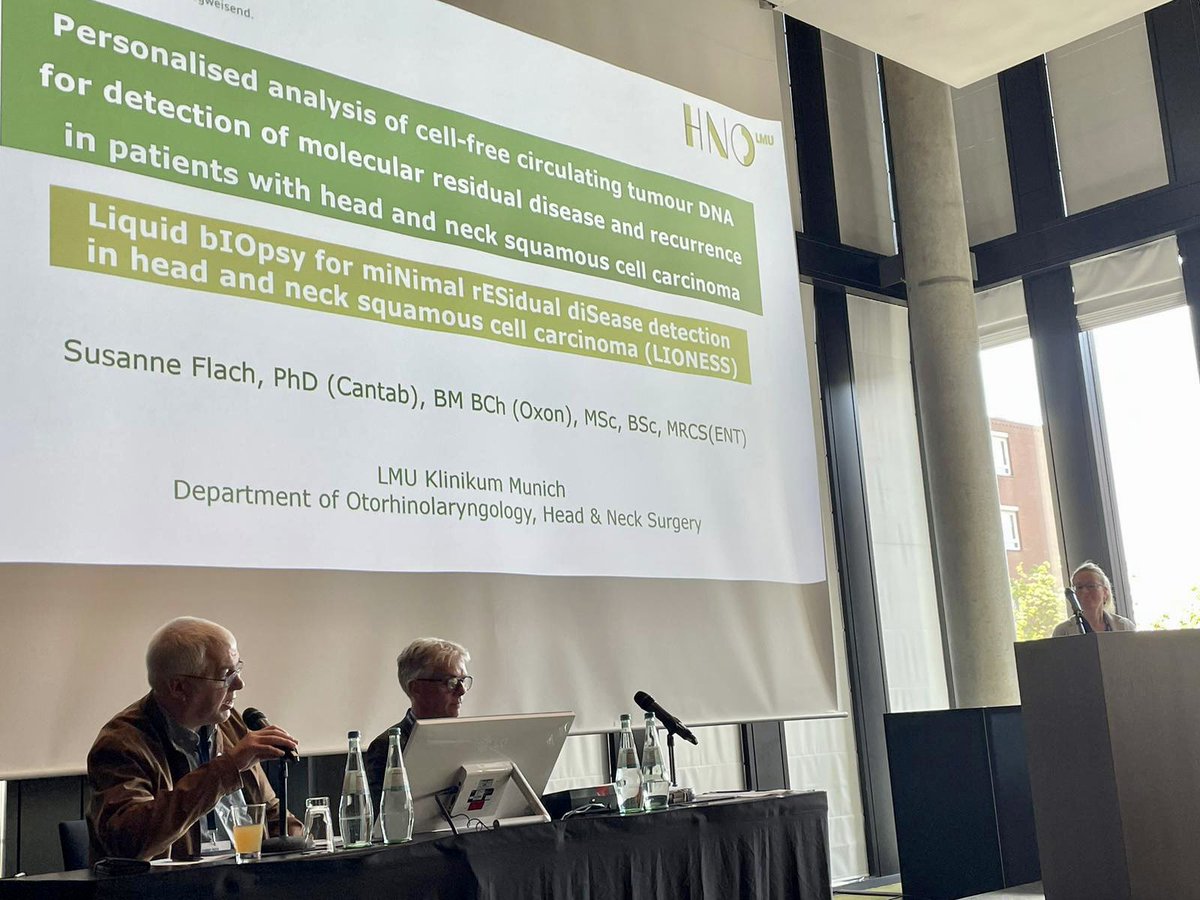 Great line-up at the International Symposium on Minimal Residual Cancer in Hamburg! Thanks for giving me the opportunity to present our results and meet the impressive Prof. Bob Weinberg!