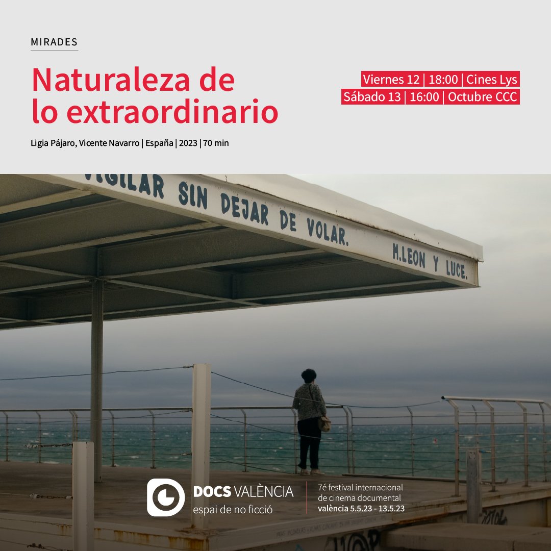 DocsValencia's tweet photo. #Mirades
«Naturaleza de lo extraordinario», de Ligia Pájaro y Vicente Navarro, es un poema visual sobre la relación entre lo ordinario y la naturaleza.

Apúntalo en tu agenda de #7DocsValència.

Ver más ➡️ https://t.co/FMe93rhB1W https://t.co/aL5mOQH4vq