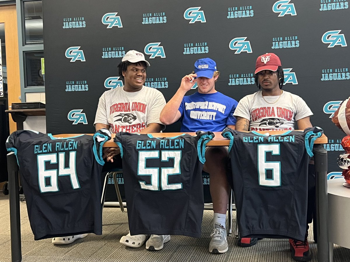 GlenallenfbDASH's tweet photo. Round 2 of signings! Congrats Isaiah, Seth, and Aaren! https://t.co/TLEIuKxKFP
