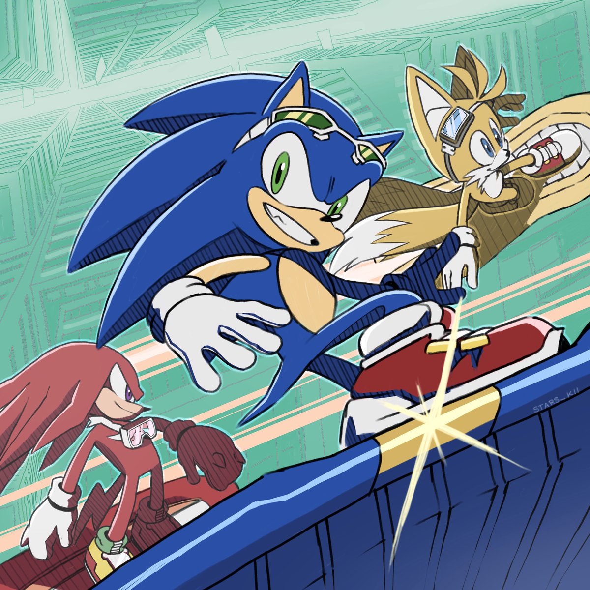 IM GONNA SHOW YOU #sonicriders #SonicTheHedeghog #sonicfanart