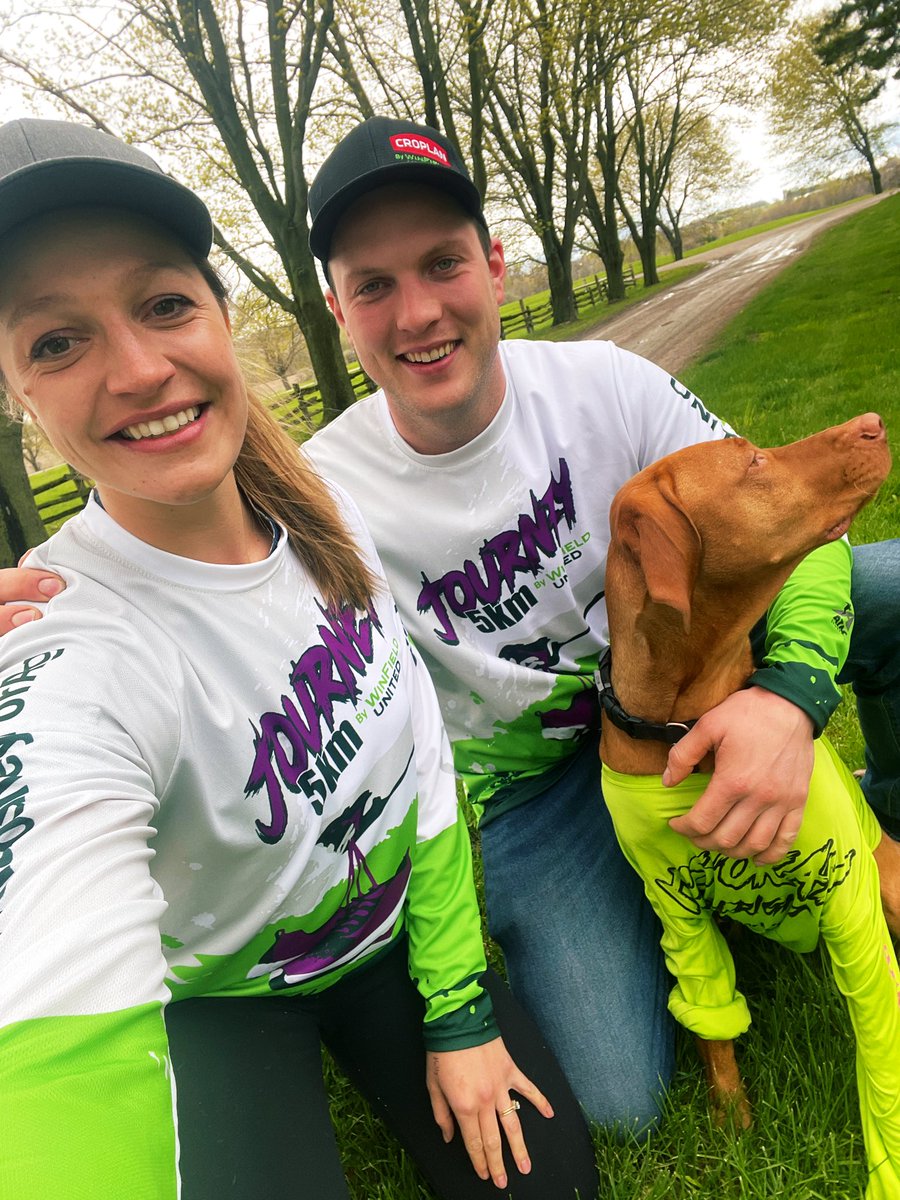 Completed our Journey 5K…not quite as fast as Archie 🐕 but got her done ✅ #Journey5K #DoMoreAg #MentalHealth #WinfieldJourneyForAg 

winfieldunited.ca/en/community/j…