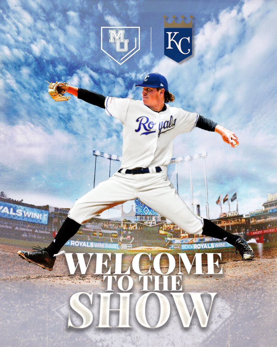 MercerBaseball's tweet photo. 𝐖𝐞𝐥𝐜𝐨𝐦𝐞 𝐓𝐨 𝐓𝐡𝐞 𝐒𝐡𝐨𝐰 ✨
@AustinJCox8 x @Royals 

We’re so proud of you! 

🗞 https://t.co/a6UbWpInvl
#GoodToGreat | #WinnersWin https://t.co/mHjmZwtnpY