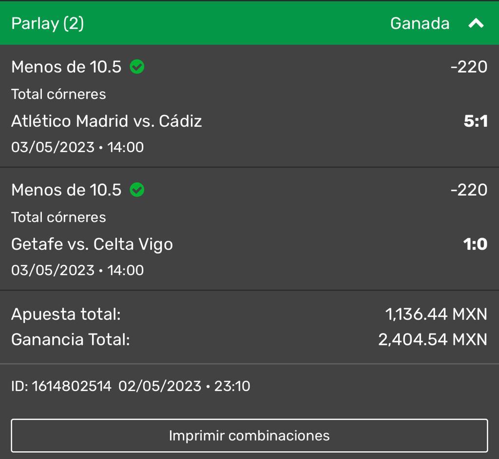 VegetaPicks0's tweet photo. COBRADOOOO !!  #TeamSaiyajin🔥🔥🔥 #apuestasdeportivas #apuestas #futbol #tipster #bet #betting #money #apuesta #playdoit #apuestasfutbol #dinero #boss #Getafe #football #pick #picks #deportes #lucky #bettingtips #sportsbetting #LaLiga #Celta #Atletico #Cadiz https://t.co/e3TeDQas8M
