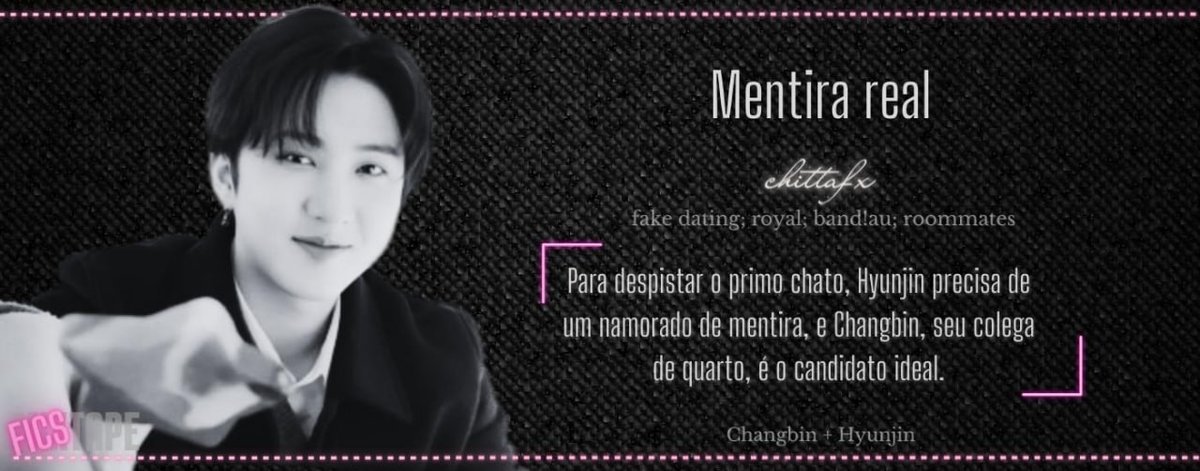 ficstape's tweet photo. MENTIRA REAL
#SELFPLOT
Changbin + Hyunjin
Por: @chittafx
๐: https://t.co/YbM8nUx6Cj https://t.co/YYGn0oA6BS