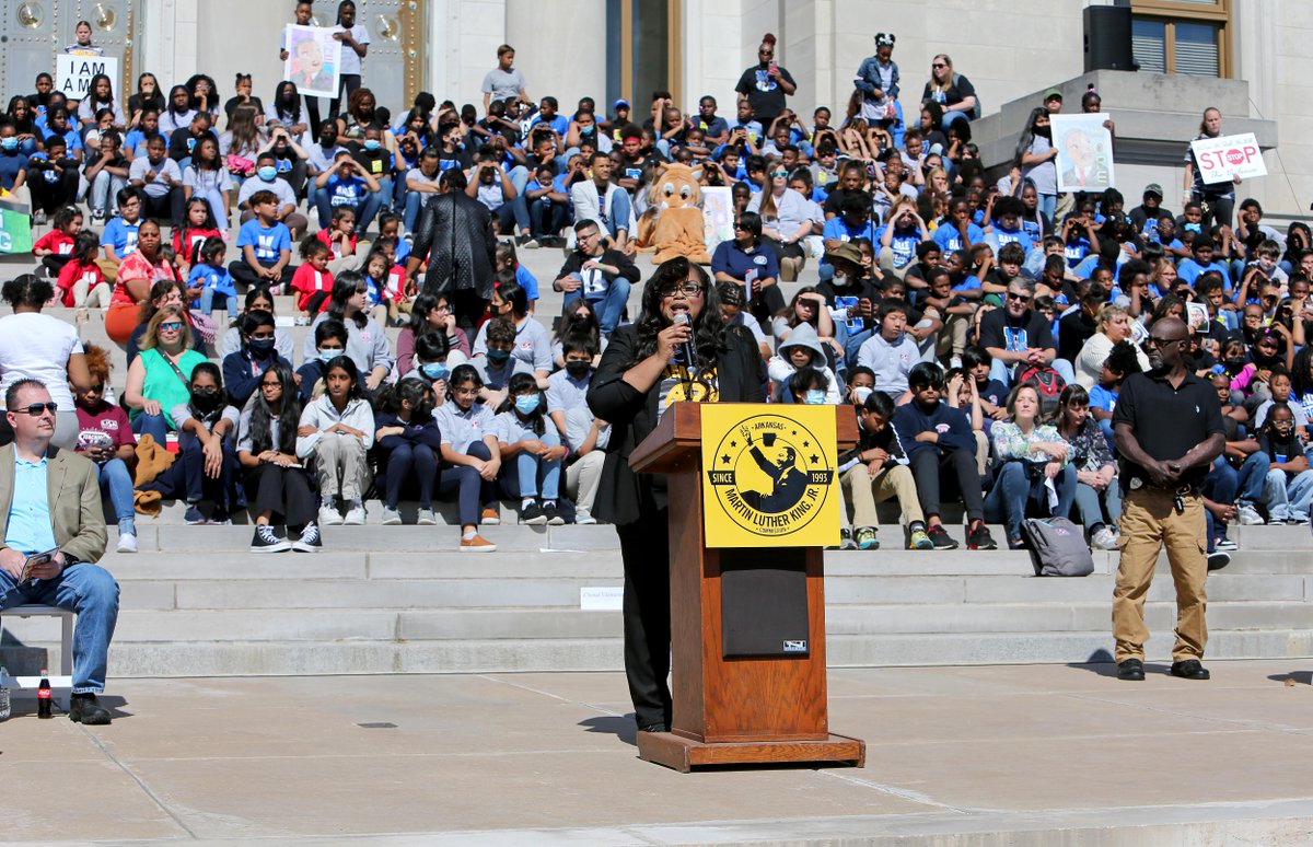 The Arkansas Martin Luther King, Jr. Commission <a href="/AMLKC/">AR MLK Commission</a> hosted a 30th Anniversary Commemoration and Vigil special event today at the Capitol. Read more about today's exciting activities and the mission of the AMLKC at dese.link/AMLKC-30th. More photos coming soon! #AMLKC