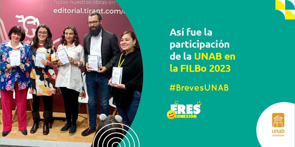 #BrevesUNAB I "Investigar en educación: una estrategia de formación para el cambio" y "Cultura editorial en 🇨🇴", son algunas de las obras con #SelloUNAB presentes en la <a href="/FILBogota/">FeriadelLibroBogotá</a>. Así fue la participación de nuestros estudiantes, profesores y graduados➡️: bit.ly/44mlHjn
