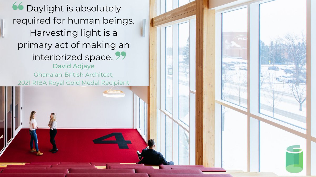 GlasCurtain's tweet image. Natural daylight is crucial for our well-being. It enhances aesthetics &amp;amp; impacts our mood, circadian rhythm, &amp;amp; health! As we create indoor spaces to live &amp;amp; work in, harvesting light becomes a primary consideration.
··
#DavidAdjaye #Daylight #CurtainWall #Fibreglass #Architecture