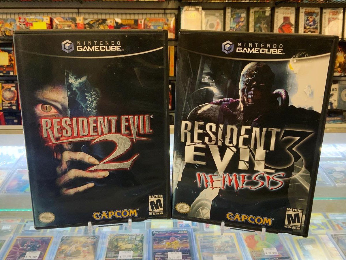 RetroReplaymd's tweet photo. Some GameCube Games Going Out! Pokémon Box, Gotcha Force, Resident Evil, RibbitKing, Samurai Jack, and More! #nintendo #gamecube #nintendogamecube #videogames #pokemon #residentevil #gotchaforce #pokemonbox #gamecubegames #games #gamestore #retroreplaybelair #maryland #shoplocal https://t.co/BUm3cGopcg
