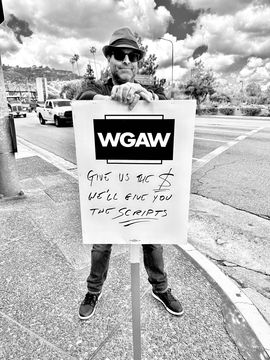 It’s a pretty straightforward deal. #WGAStrong #UnionStrong #OnStrike