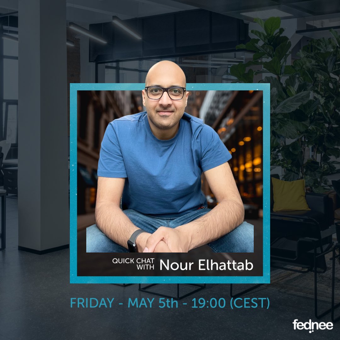 fedneeapp's tweet photo. Join us this Friday for a quick chat with @nourelhattab on a live event! We'll be discussing all things Fednee. Don't miss out - mark your calendars!
#fednee #timetofednee
Download fednee:
https://t.co/aGVj37iG2v https://t.co/06FCBgUNL4