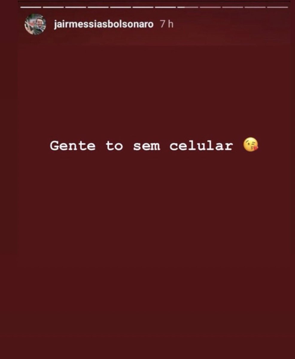 Ok,quem foi? Kkkkkkk