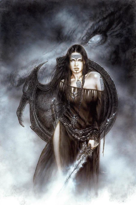 Demon Girl by Luis Royo