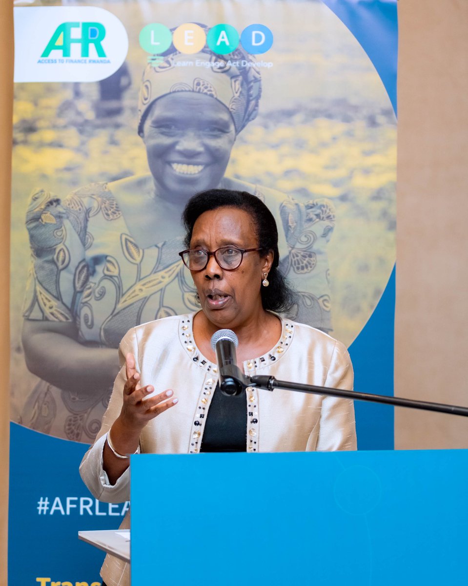AFRwanda's tweet photo. The Chief Gender Monitor @RoseRwabuhihi urged that it's time to inform the population about gender norms and bring financial inclusion conversations closer to the community, packaged in an easy language understood by all, even those who are hostile to gender issues.
#LEADSeries https://t.co/DvAJ4fvLeZ
