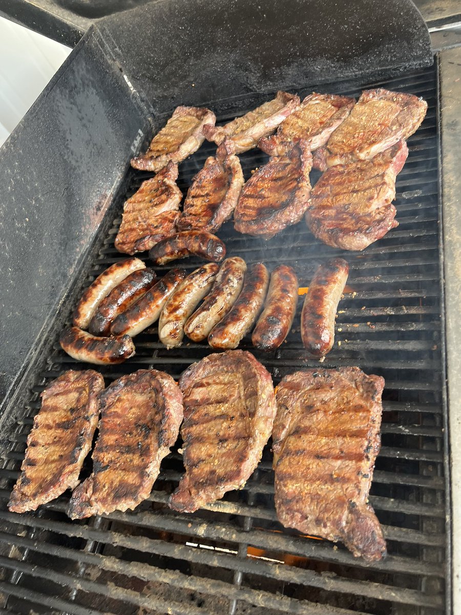 SNUFootball's tweet photo. Winners eat! Leadership Group 10 lead by Cole McMahan gets treated to a steak dinner for winning the off-season points competition!!

#BoltsUp⚡️ https://t.co/fdZmg7dCyi