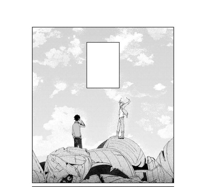 新刊一生頒布できなくて正直しぬほど凹んでるのでスマホに辛うじて入ってたお気に入りの一コマだけとりあえず上げさせてください(台詞は消してます) 