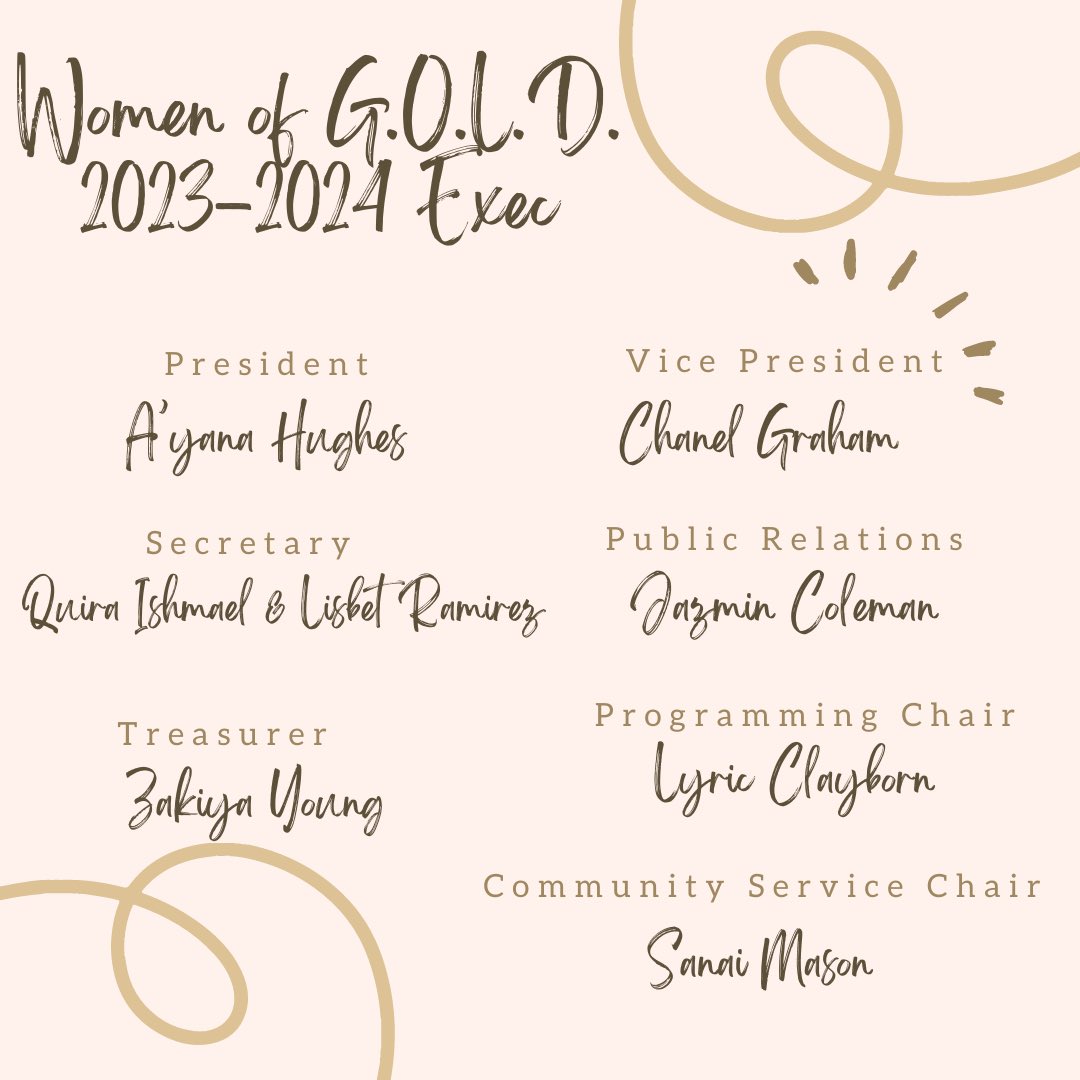 Women of Gold TAMUC ✨ tweet media