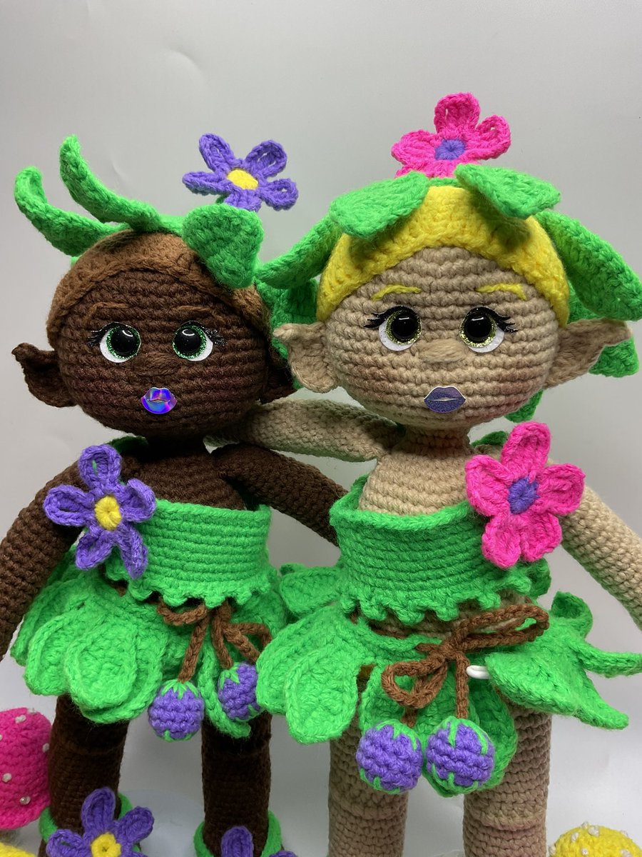 my_kinda_thing's tweet photo. https://t.co/PobcsNhoNH

#blackdolls #crochet #dolls #handmade https://t.co/YfKTA3ErFj