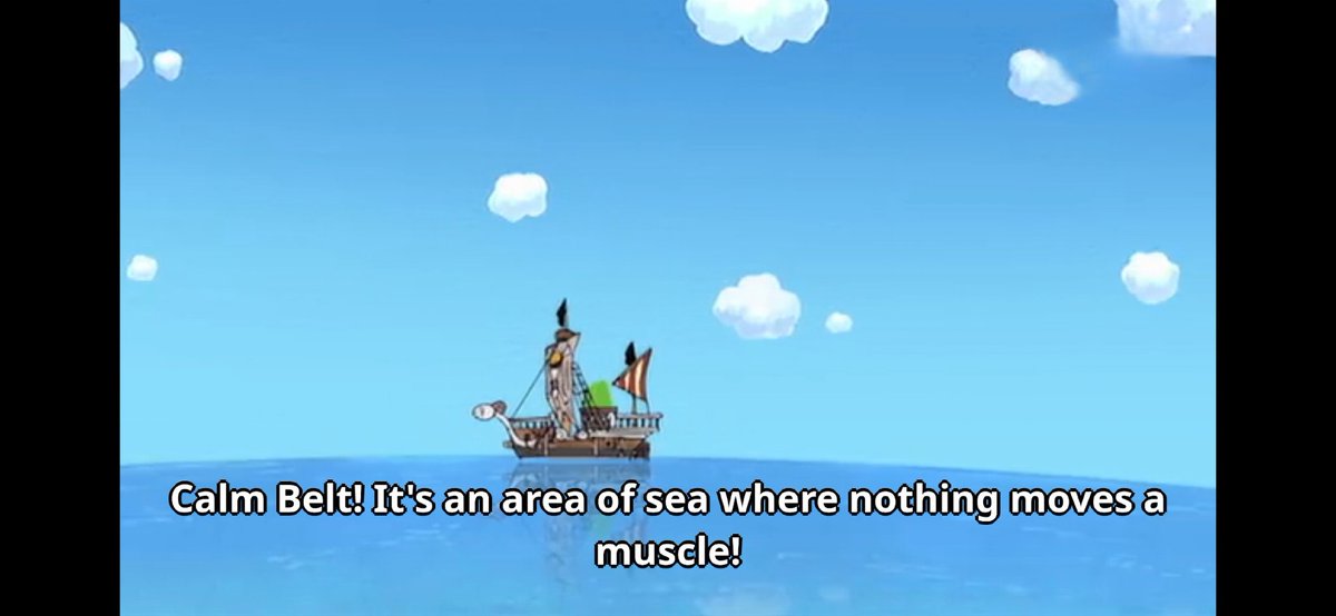 OnePieceTribe's tweet photo. Calm Belt! #onepiece #anime #sea https://t.co/rIUv8kFNVG