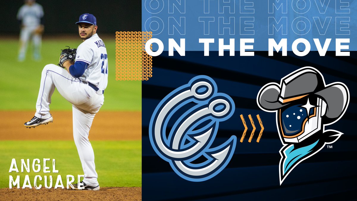 ON THE MOVE (05/03): 

RHP Angel Macuare ➡️ <a href="/SLSpaceCowboys/">Sugar Land Space Cowboys</a> 🤠

RHP Peyton Plumlee to CC from <a href="/GoTourists/">Asheville Tourists</a> 
IF Rolando Espinosa to Corpus Christi from Sugar Land