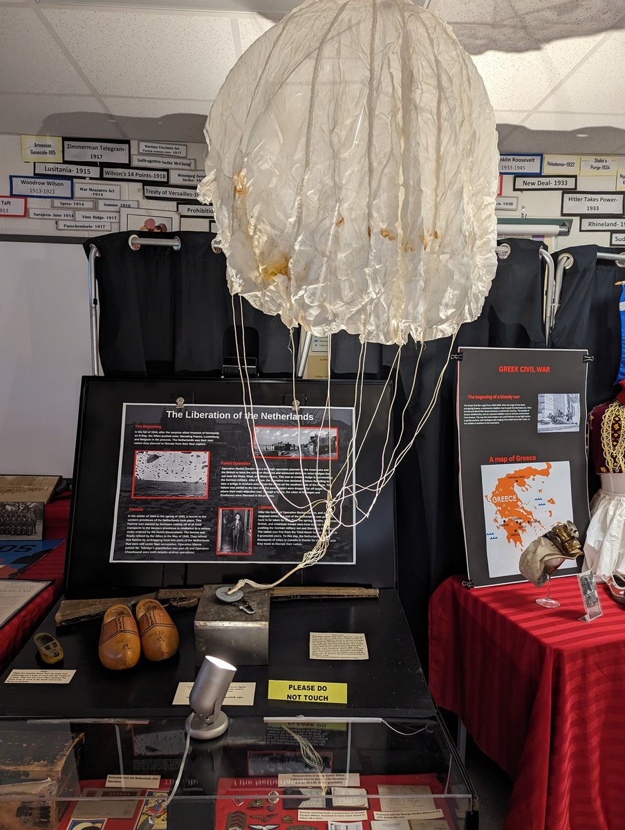 After 10 years at @WaterdownWarri1 the Waterdown Museum of Hope will open for the final time at noon on May 4th. So many new exhibits, new cases from <a href="/CWHM/">Canadian Warplane Heritage Museum</a>, celebrating the Liberation of the Netherlands and WDHS' 170th birthday!