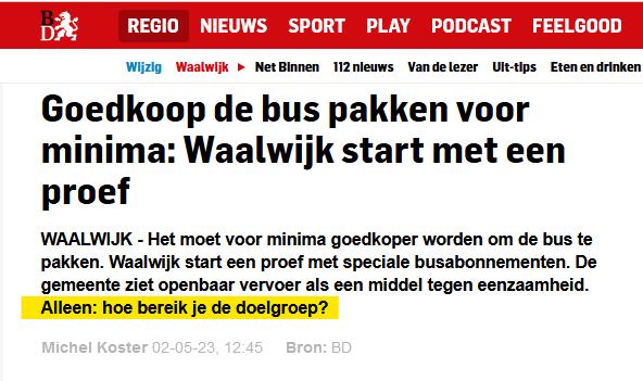 MichelGeers's tweet photo. Whahahah @brabantsdagblad ga je schamen ....

Hoe bereik je de doelgroep ?

Een doelgroep die het moeilijk heeft!

Niet door een Premium artikel op de website te plaatsen !!

#fail #jehadmaarééntaak #armoede #paswijzer @Gem_Waalwijk hoe bereik je de doelgroep ? https://t.co/iLazQ5XBOZ