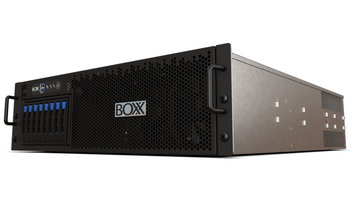 BoxxTech's tweet photo. To accelerate #simulation and real-time #rendering in #filmediting and #broadcast, your studio can't do better than RAXX W3, the big bad beast that got a lot of looks at #NABShow #intelcreate #nvidia davinciresolve #maya #3dsmax #adobe #c4d #vray https://t.co/jrUq8d8I78 https://t.co/B7AJbdiZIk