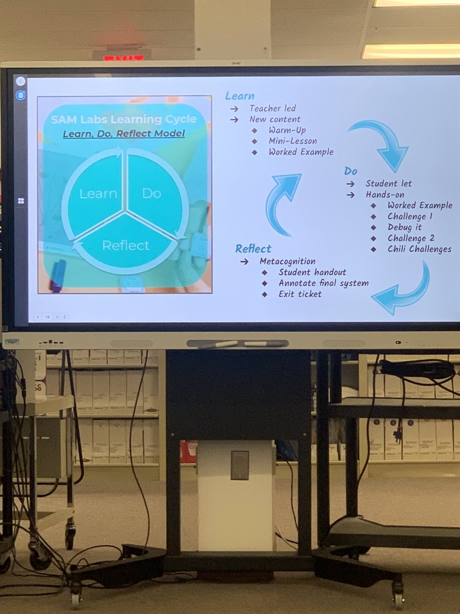 Rose O'Toole (@otoolerosee) on Twitter photo Thank you <a href="/lizkaleta/">Elizabeth</a> and <a href="/lauranylen/">Laura Nylen</a> for the SAM Labs PD. It has been great to hear and see all the excitement for learning from our current 2nd and 5th graders. Can’t wait to see more implementation next year. #critical_thinking #solvefearlessly
<a href="/mustangpride204/">McCarty Elementary</a> Thank you <a href="/lizkaleta/">Elizabeth</a> and <a href="/lauranylen/">Laura Nylen</a> for the SAM Labs PD. It has been great to hear and see all the excitement for learning from our current 2nd and 5th graders. Can’t wait to see more implementation next year. #critical_thinking #solvefearlessly
<a href="/mustangpride204/">McCarty Elementary</a>