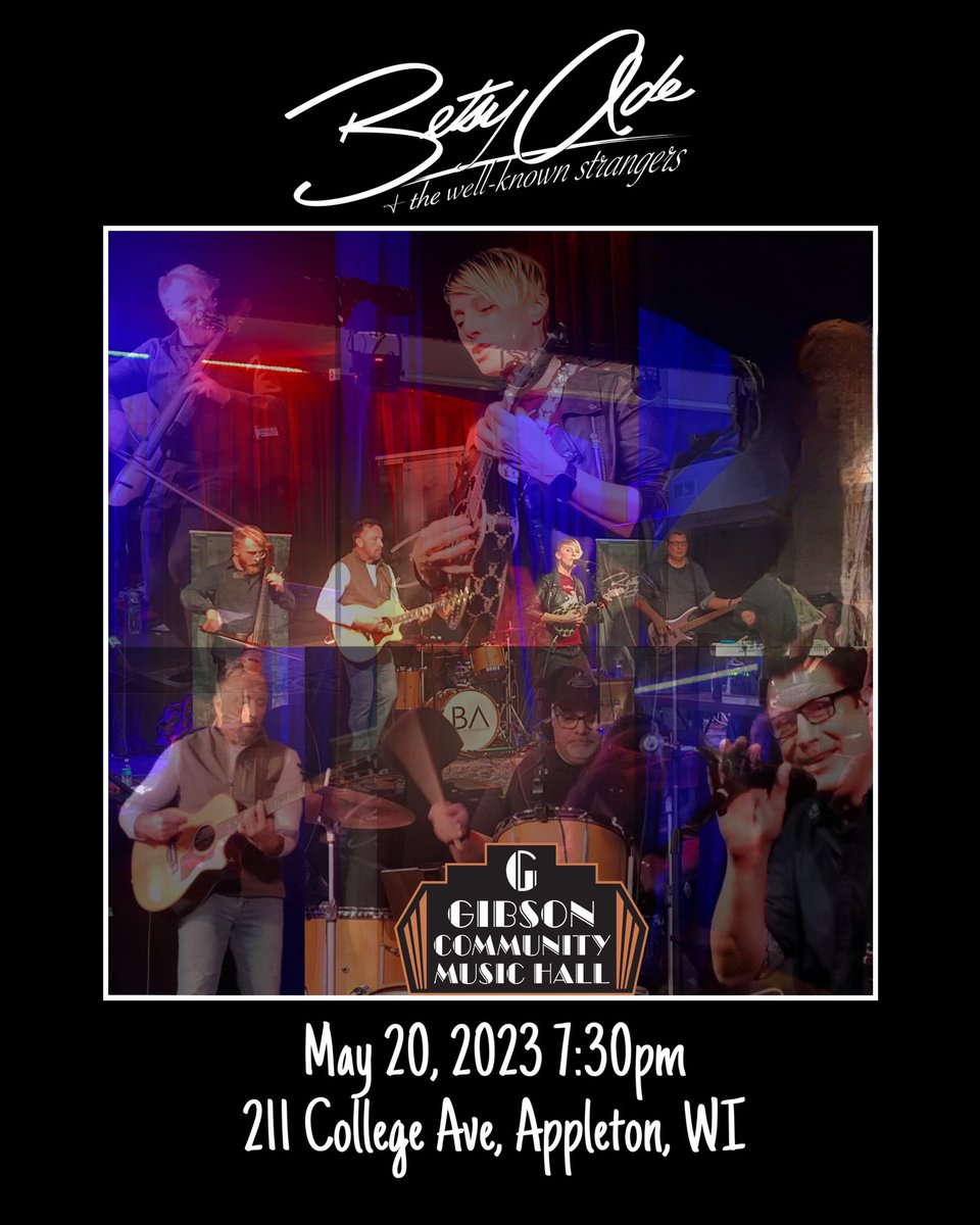 wkstrangers's tweet photo. Get ready Appleton Wisconsin!
We return to Gibson Community Music Hall on May 20th at 7:30pm! Let’s Rock!
#appletonmusic
#appletonlivemusic
#indiemusic
#cellorock https://t.co/C1h6CufA5w