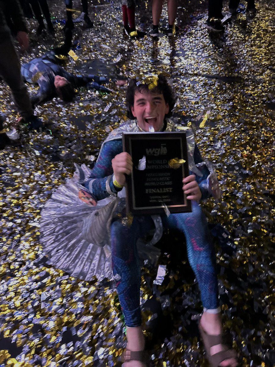 Never got to share that centennial drum line got 10th at world championships! Beyond proud to be a part of this group <a href="/CHSSpartans/">Centennial Spartans</a>