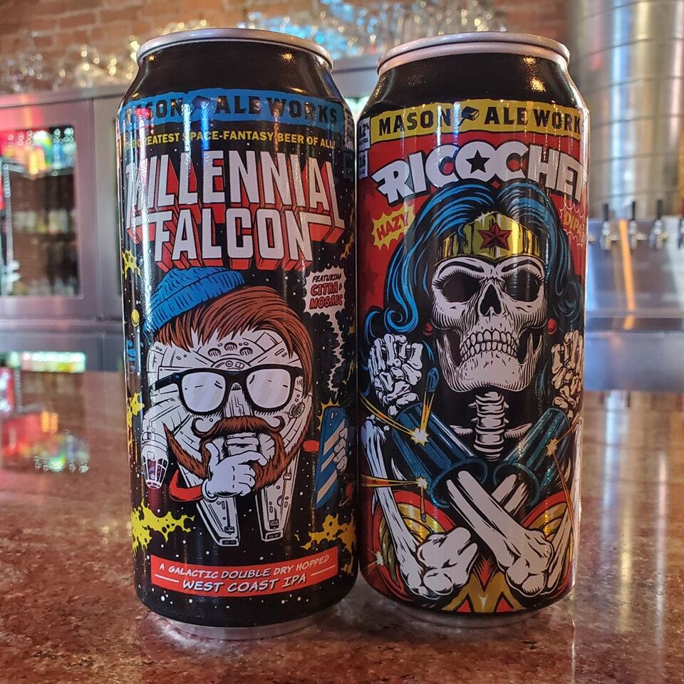 Two new IPA's from Mason Ale Works just arrived.