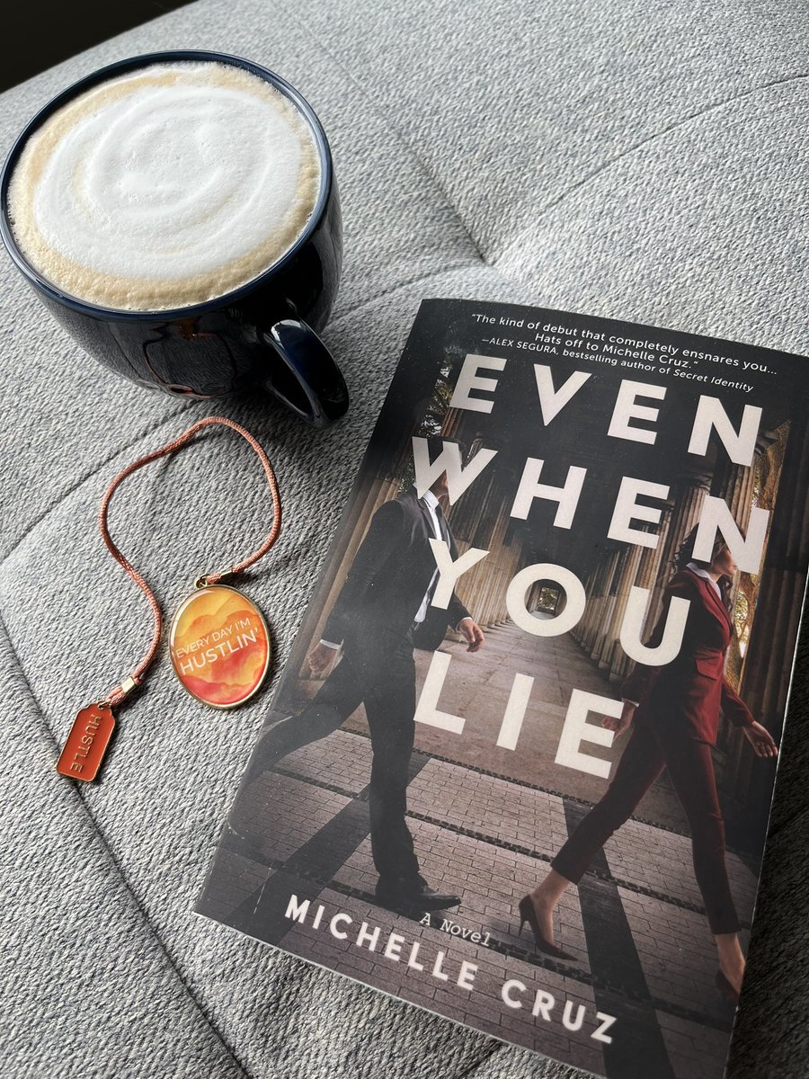 KellyMalacko's tweet photo. Just finished EVEN WHEN YOU LIE by @TXMichelle_Cruz despite my hectic life trying to commandeer my reading time and it was so good! I fell in love with Reagan and Cade and their story of betrayals, racism, wealth, and power and you will too! #loamy #amreading #ThrillsandChills https://t.co/OH8A7TNXAC