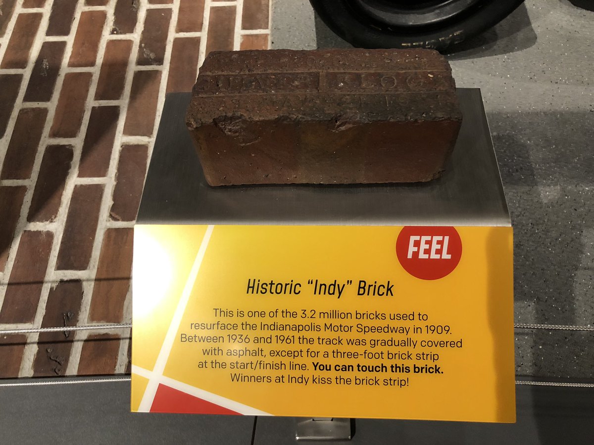 GatorTapeGirl's tweet photo. You bet I kissed it‼️ 😘 #YardOfBricks #Indy500 🏎️🏁 #INDYCAR #ItsFinallyMay https://t.co/4DNC2HHMdK