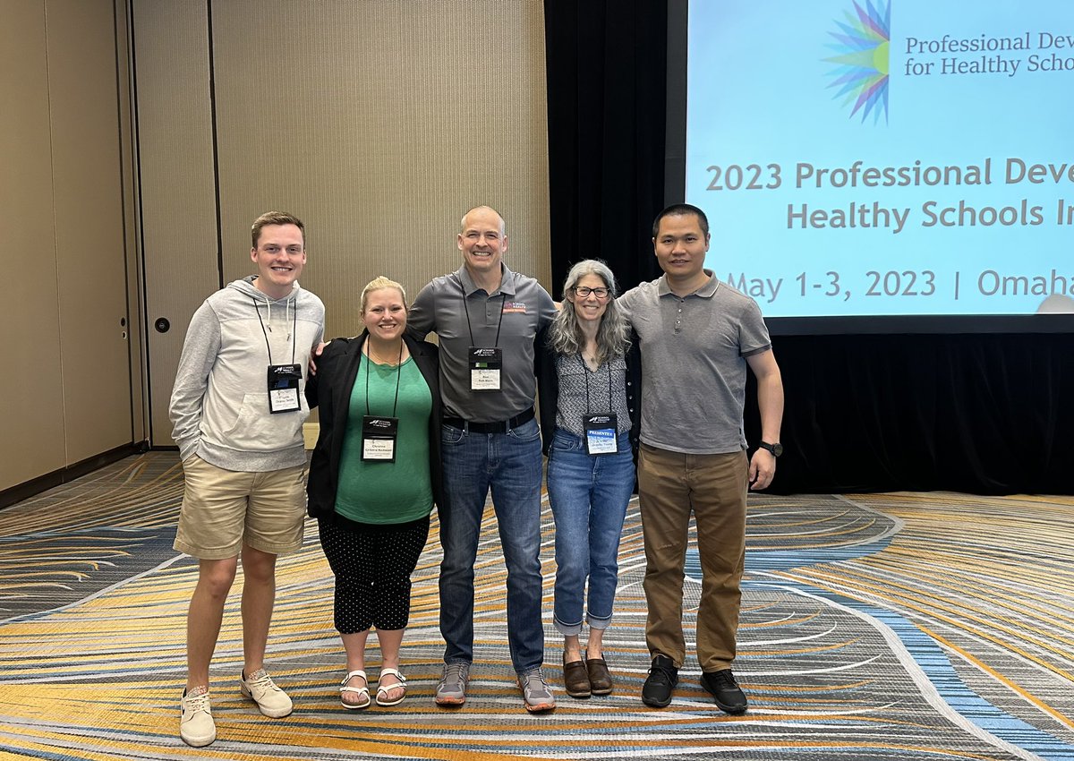 rtmshphysed's tweet photo. It has been an amazing 5 yrs of working with OR, WA, TN as external evaluators culminating in 3 days of connecting and learning at the #PD4HS Institute. @FocusedFitness2 @schoolhealth thanks @waOSPI @ORDeptEd @TNedu https://t.co/a5csGzzIAM